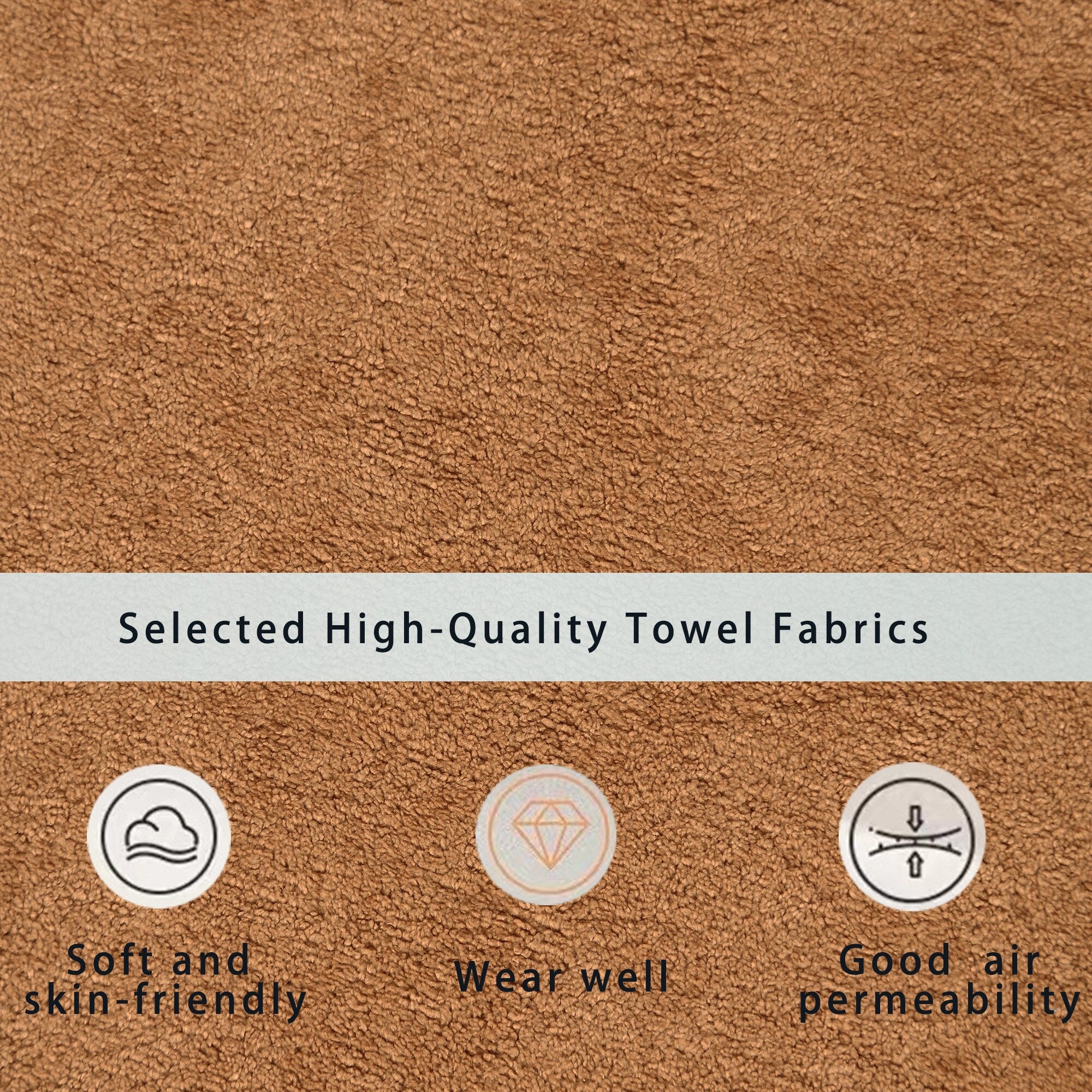 Canapé modulaire incurvé marron de 130,5 po au design ergonomique, tissu haute résilience et 3 coussins, aucun assemblage requis