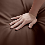 Canapé causeuse en cuir PVC marron 47,24 pouces avec dossier rembourré extra épais et cadre en métal robuste pour le salon