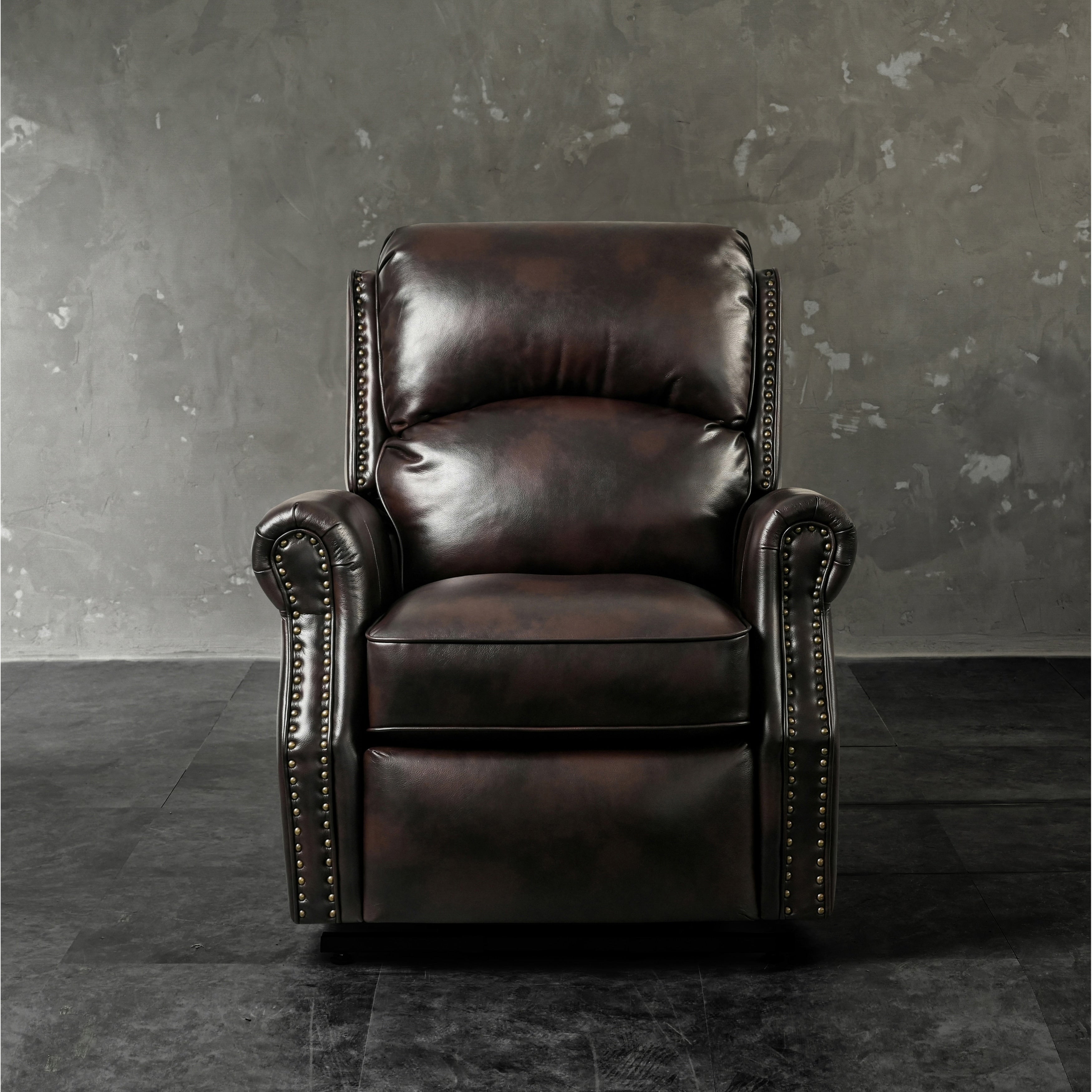 Fauteuils releveurs marron confortables en cuir reconstitué, canapé inclinable électrique avec port USB pour salon