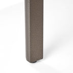 Ensemble de salle à manger d'extérieur Bullpond en aluminium et osier marron, 9 pièces, par Christopher Knight Home