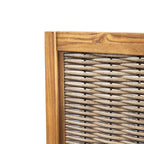 Christopher Knight Home Burchett Ensemble causeuse et table basse d'extérieur en bois d'acacia avec coussins Sunbrella en option