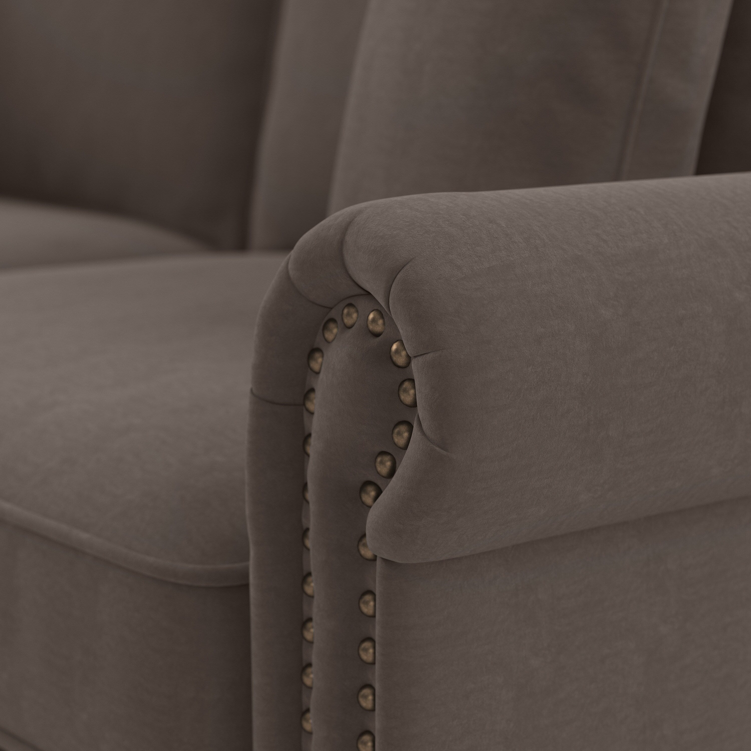 Grand canapé de salon 3 places Bush Furniture Coventry 85W