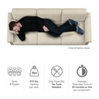 Grand canapé de salon 3 places Bush Furniture Coventry 85W