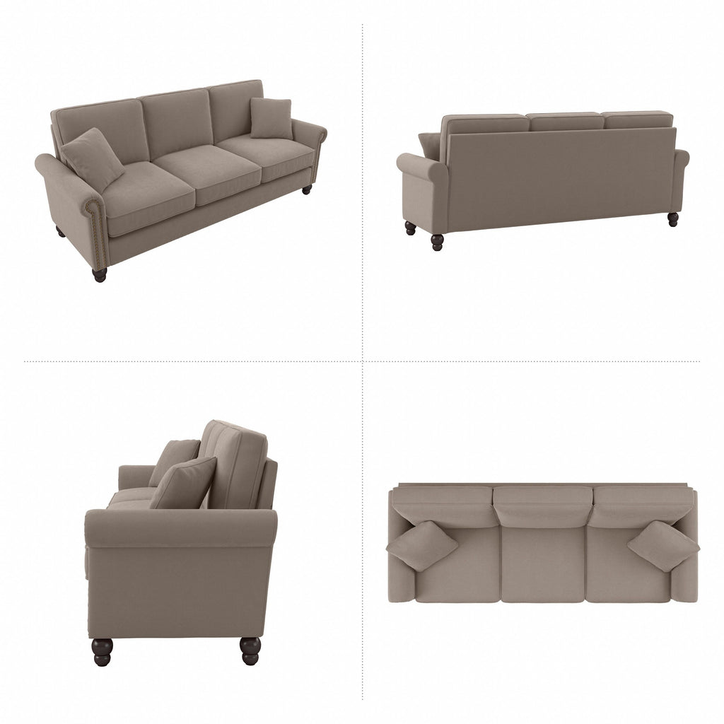 Grand canapé de salon 3 places Bush Furniture Coventry 85W