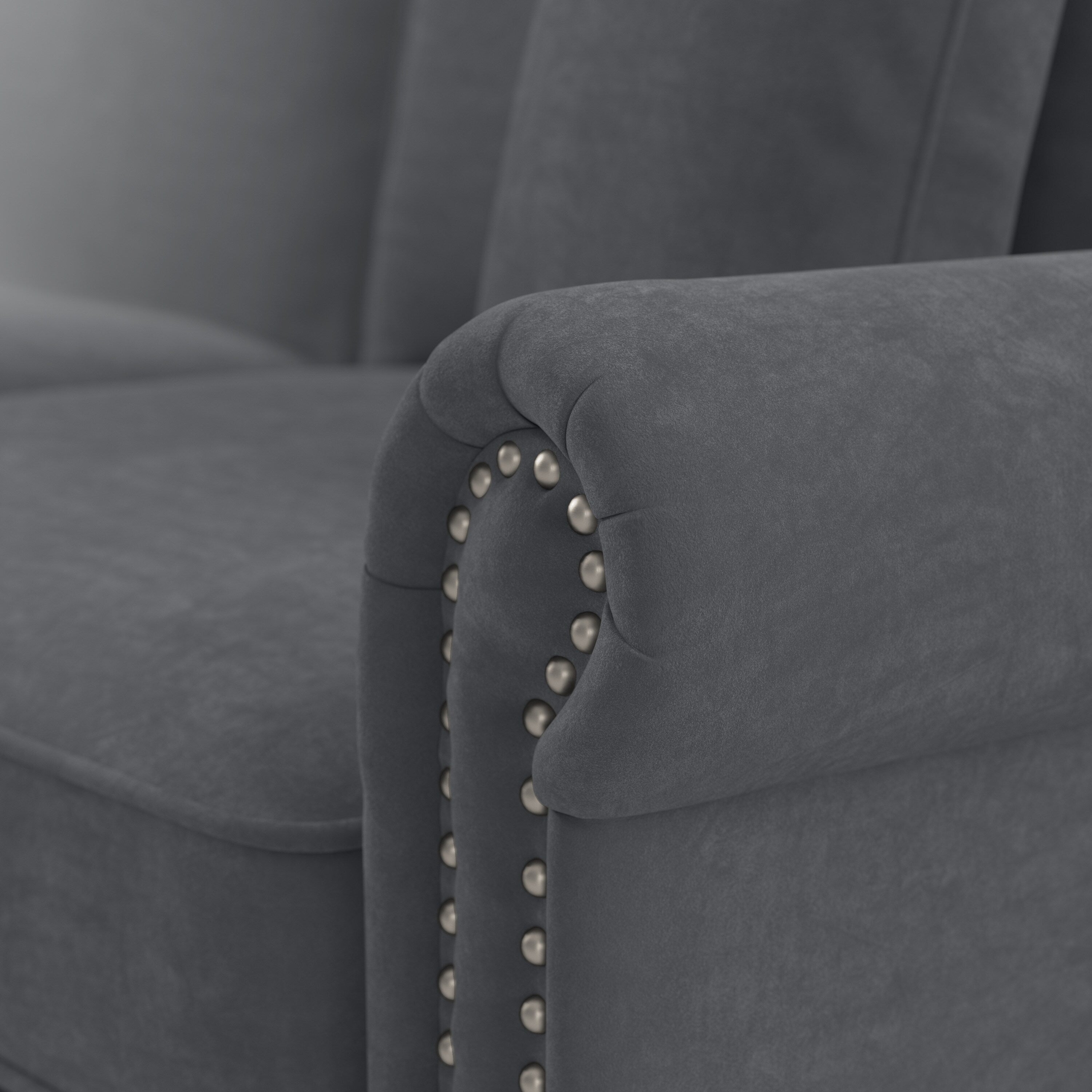 Grand canapé de salon 3 places Bush Furniture Coventry 85W