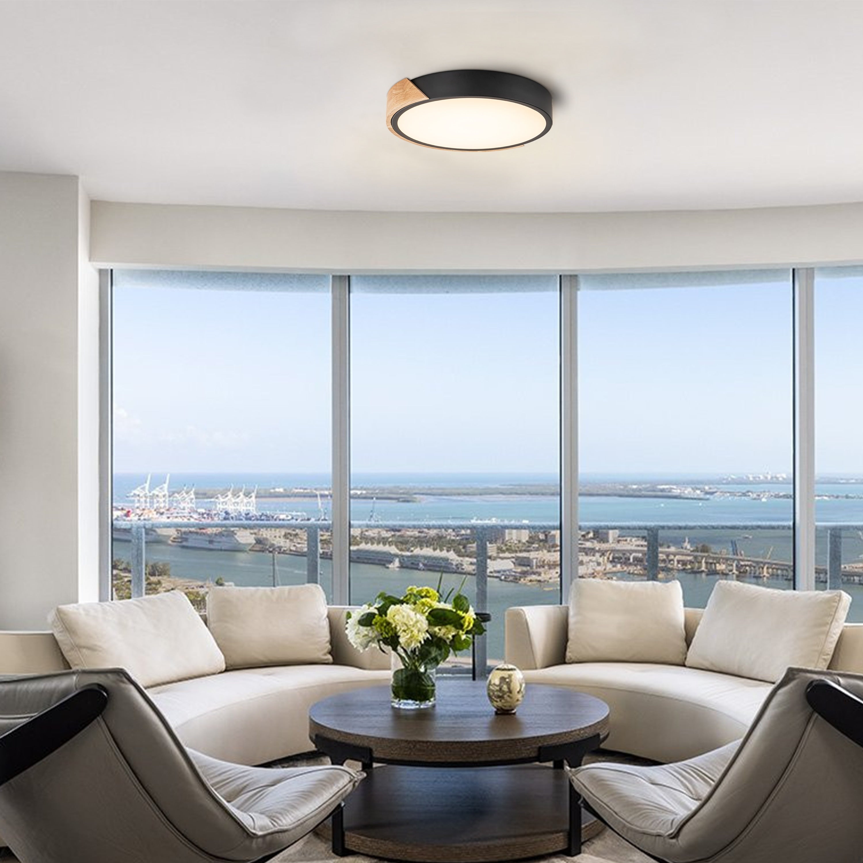 Plafonnier encastré à LED intégré C Cattleya 5CCT