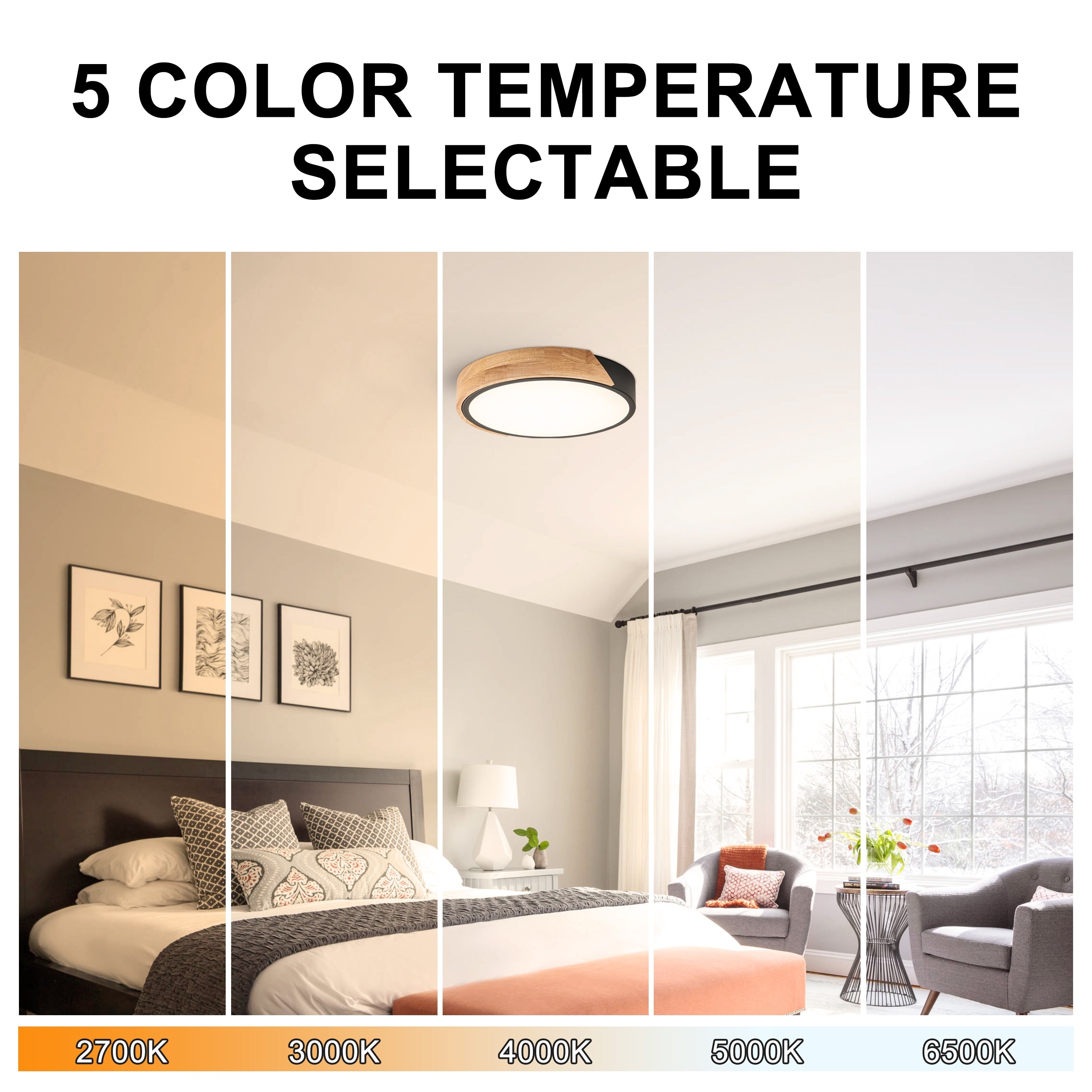 Plafonnier encastré à LED intégré C Cattleya 5CCT