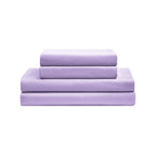 Parure de lit réversible en microfibre douce CEDAR COURT Paris Floral Lilas