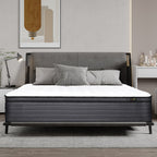 Matelas hybride à ressorts ensachés moyens CHEVNI 14 pour lit simple