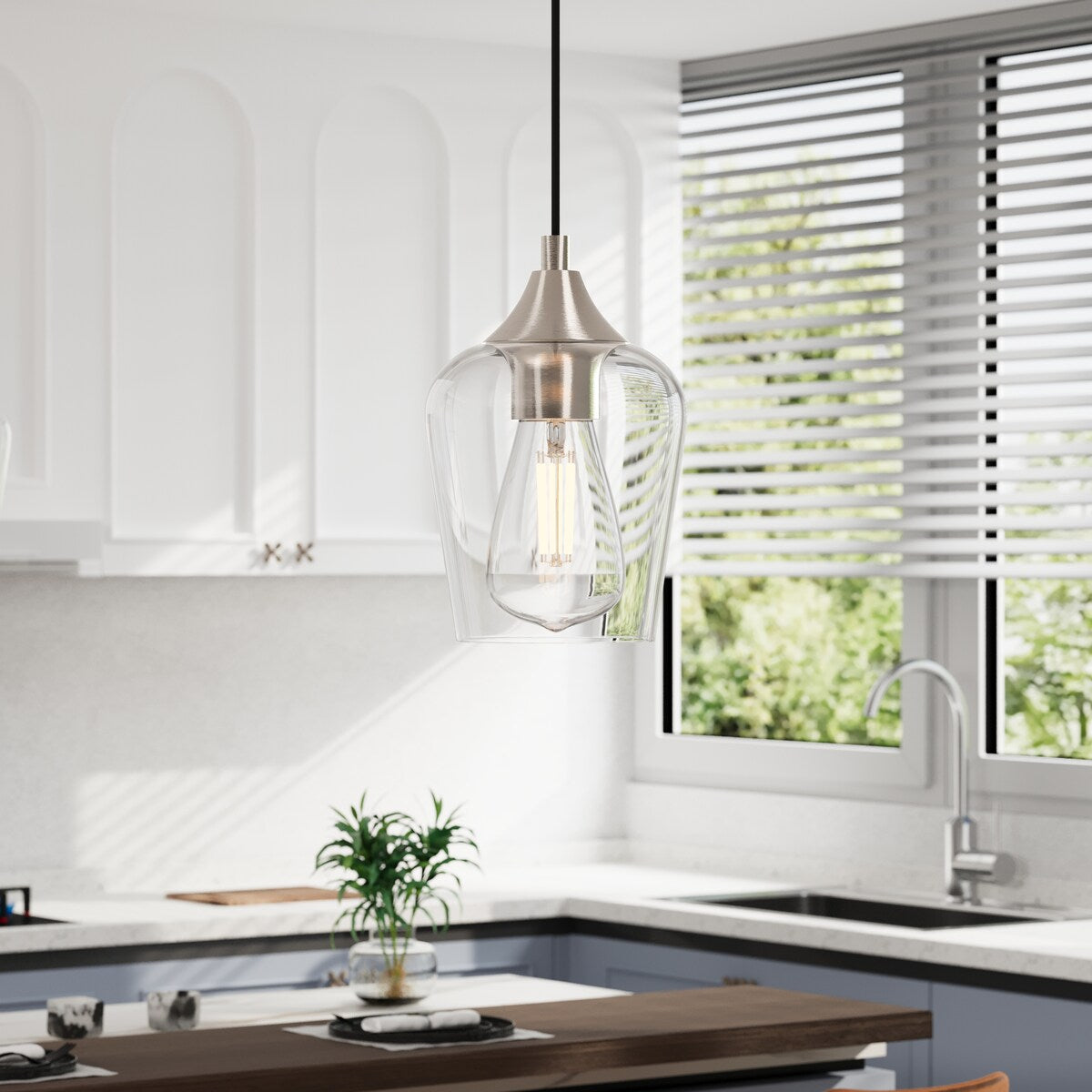 Luminaire suspendu CO-Z 1 lampe à hauteur réglable