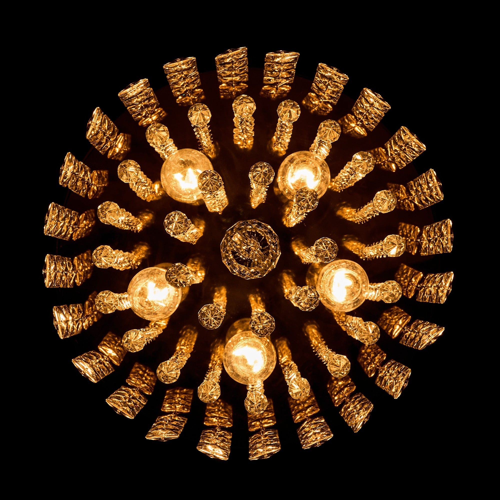 Plafonnier en cristal à 5 ​​lumières CO-Z 11