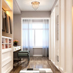 Plafonnier en cristal à 5 ​​lumières CO-Z 11