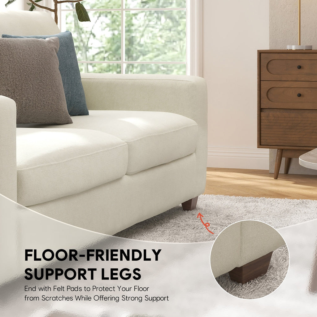 Canapé rembourré CO-Z 86.6 pour salon 3 places