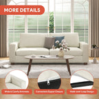 Canapé rembourré CO-Z 86.6 pour salon 3 places