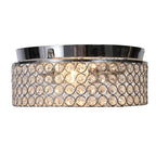 Plafonnier encastré rond moderne à 2 lumières en cristal CO-Z