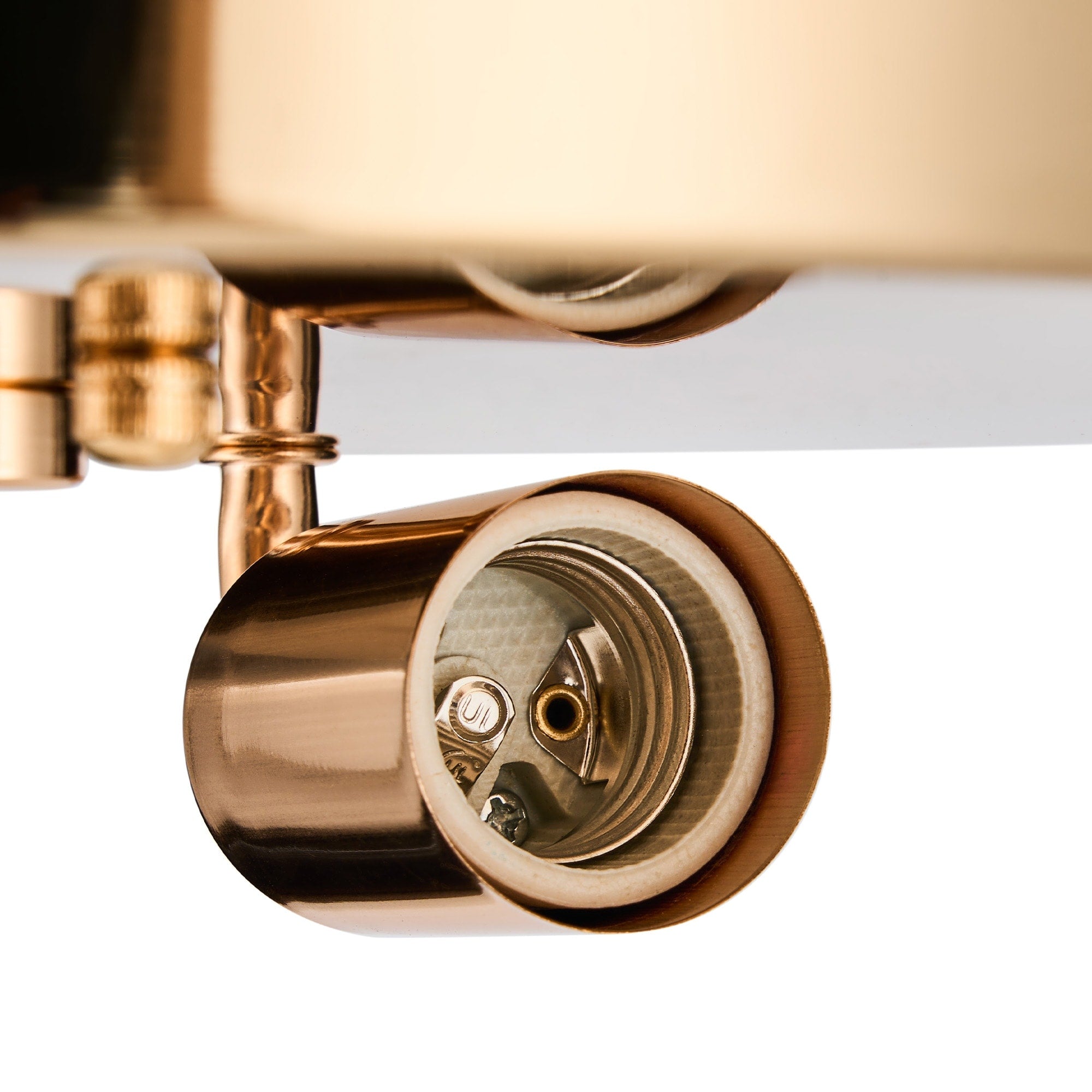 Plafonnier encastré rond moderne à 2 lumières en cristal CO-Z