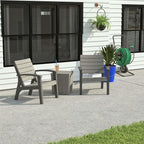 Ensemble de conversation en résine COSCO 3 pièces