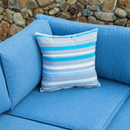 Ensemble de canapé sectionnel en osier 2 pièces COSIEST pour l'extérieur