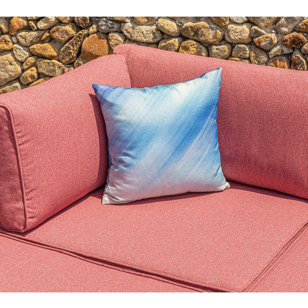 Ensemble de canapé sectionnel en osier 2 pièces COSIEST pour l'extérieur