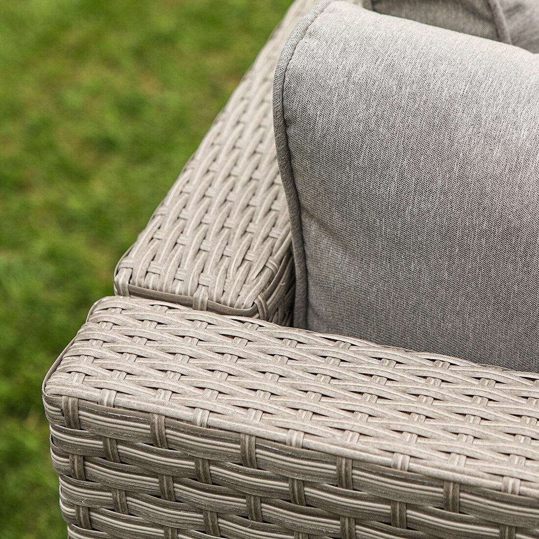 Ensemble de canapés sectionnels en osier pour meubles de patio extérieur COSIEST 7 pièces