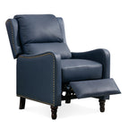 Fauteuil de salon inclinable et confortable en cuir COZYMAN