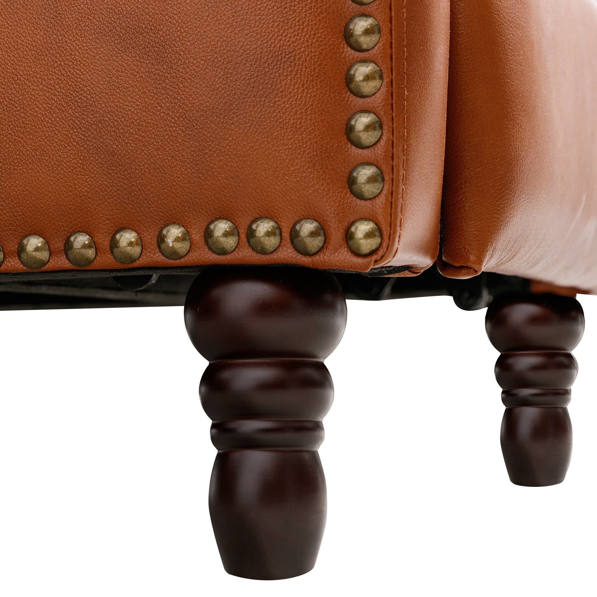 Fauteuil de salon inclinable et confortable en cuir COZYMAN