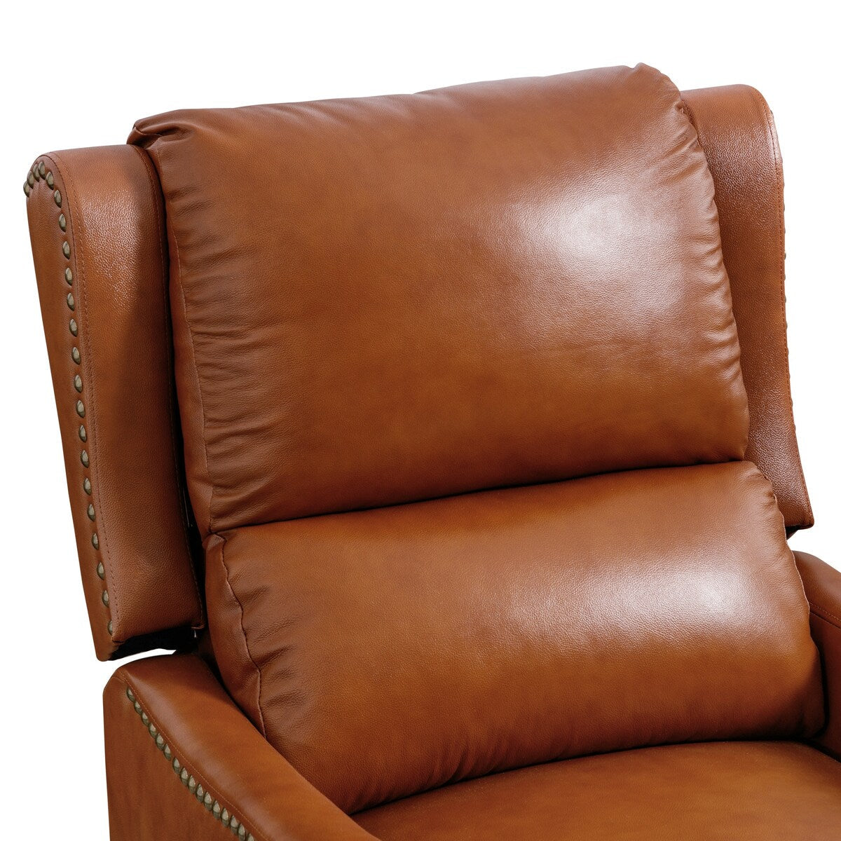Fauteuil inclinable en cuir véritable COZYMAN, fauteuil confortable pour le salon