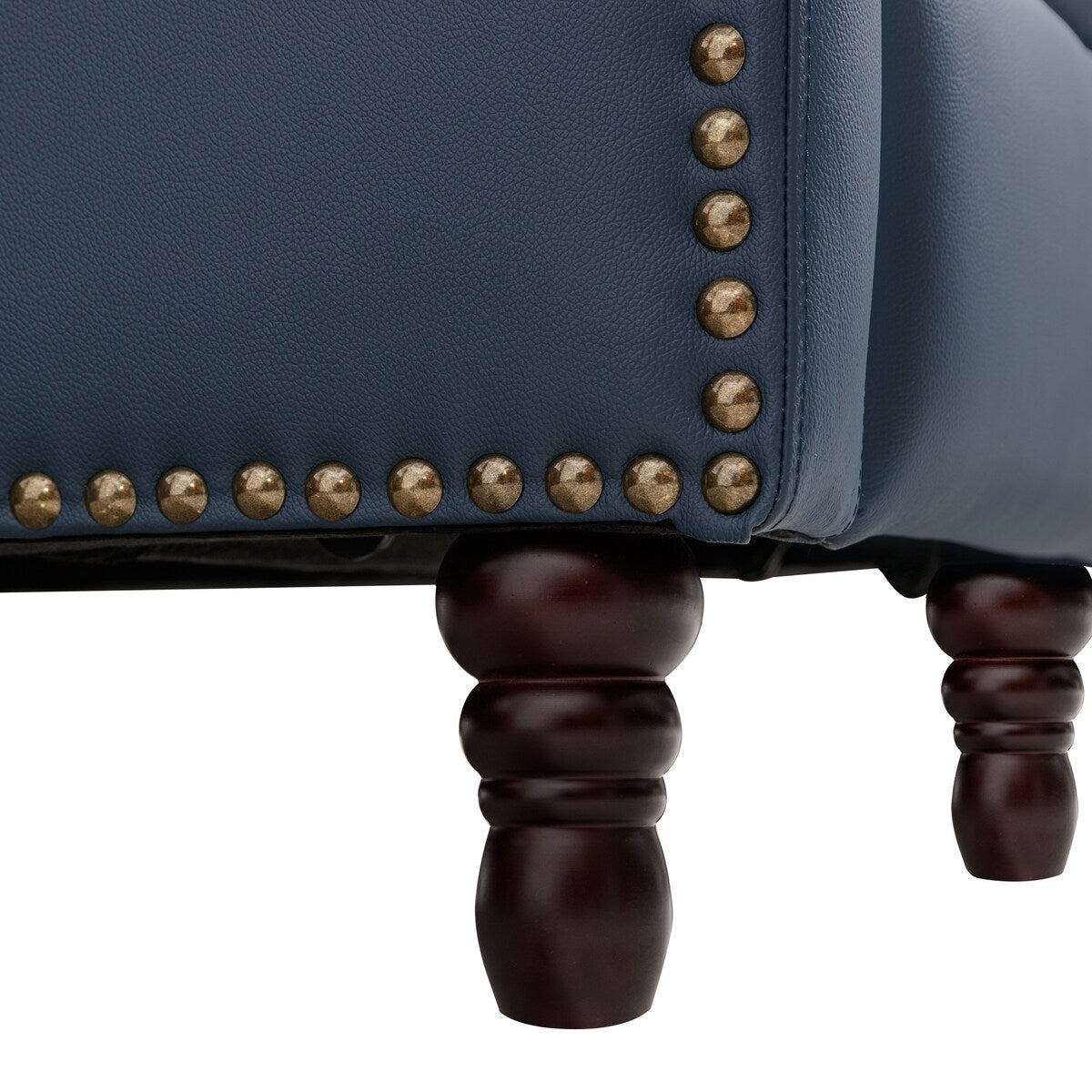 Fauteuil inclinable en cuir véritable COZYMAN, fauteuil confortable pour le salon