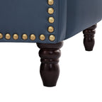 Fauteuil inclinable réglable en cuir véritable moderne COZYMAN avec siège à 3 positions