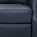 Fauteuils inclinables modernes en cuir véritable COZYMAN, fauteuils inclinables réglables avec accoudoirs confortables, lot de 2