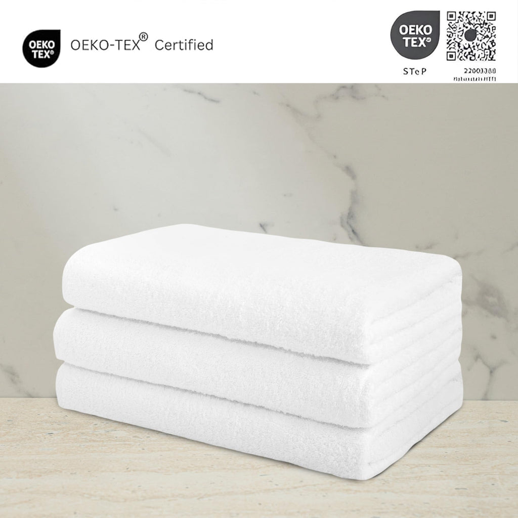 Ensemble de 3 draps de bain géants 100 % coton turc CTT Arsenal