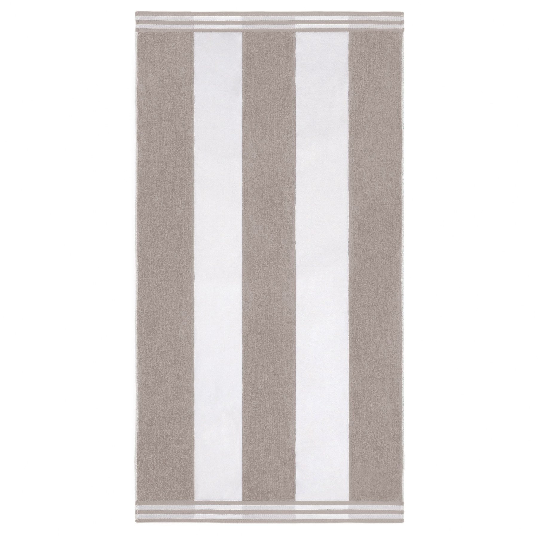 Serviette de plage surdimensionnée en coton à rayures Cabana de Superior