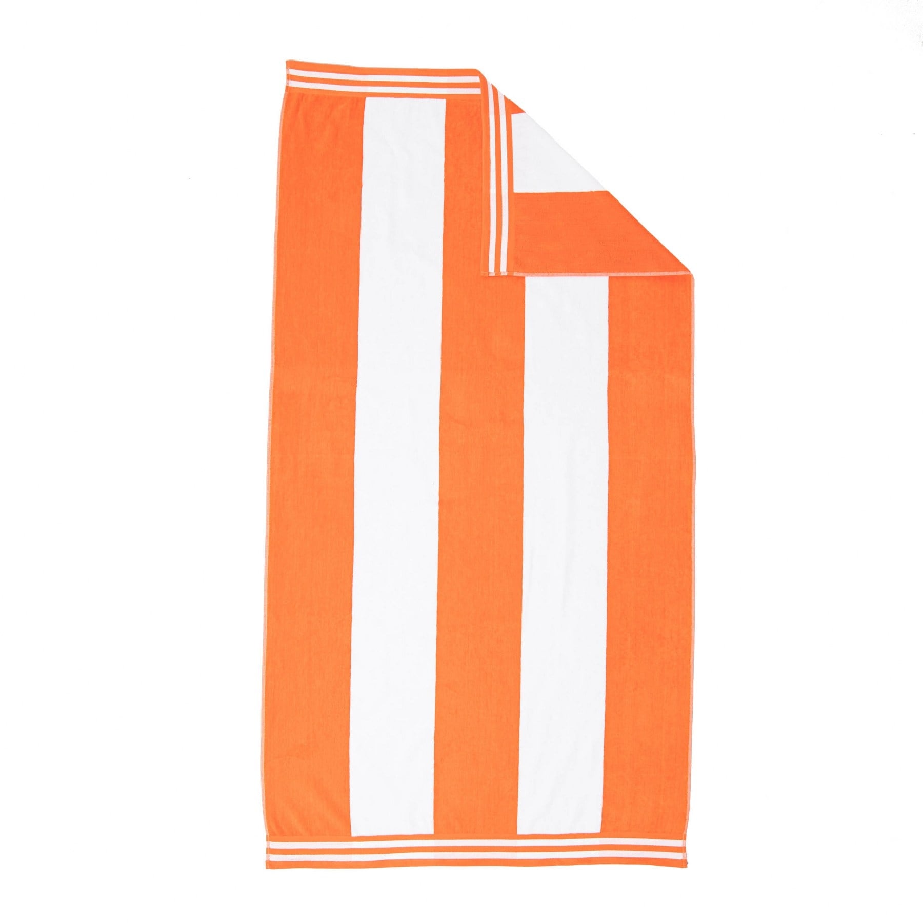 Serviette de plage surdimensionnée en coton à rayures Cabana de Superior