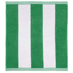 Serviette de plage surdimensionnée en coton à rayures Cabana de Superior