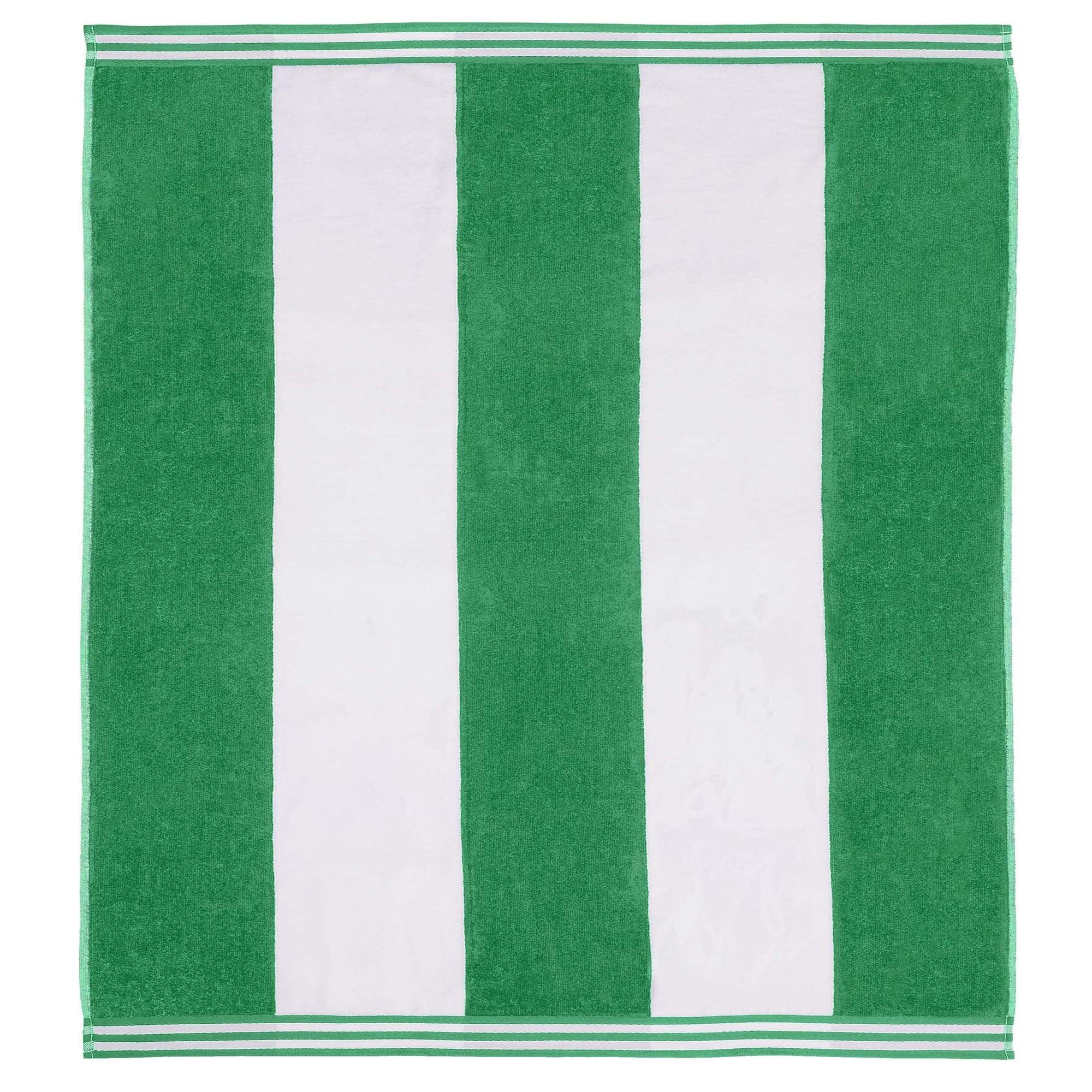 Serviette de plage surdimensionnée en coton à rayures Cabana de Superior