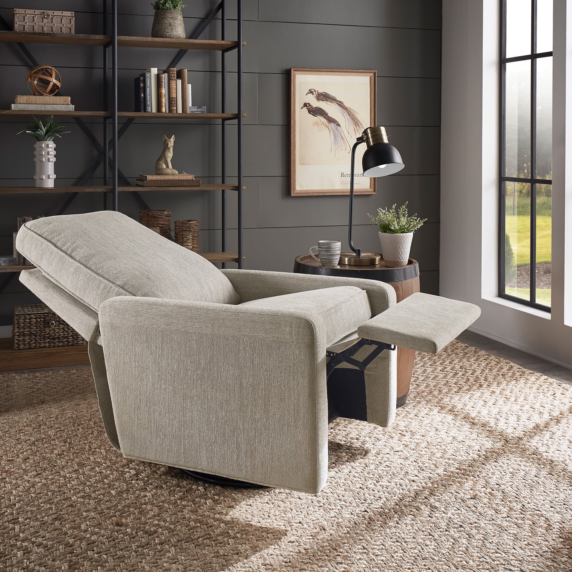 Fauteuil inclinable pivotant Cadeau Push Back par iNSPIRE Q Modern