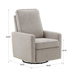 Fauteuil inclinable pivotant Cadeau Push Back par iNSPIRE Q Modern
