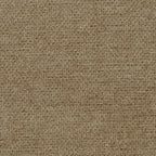 Canapé Caisy, polyester marron clair, coussins en mousse, structure en bois massif, 93 pouces