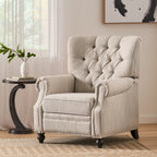 Fauteuil inclinable contemporain rembourré Callade par Christopher Knight Home