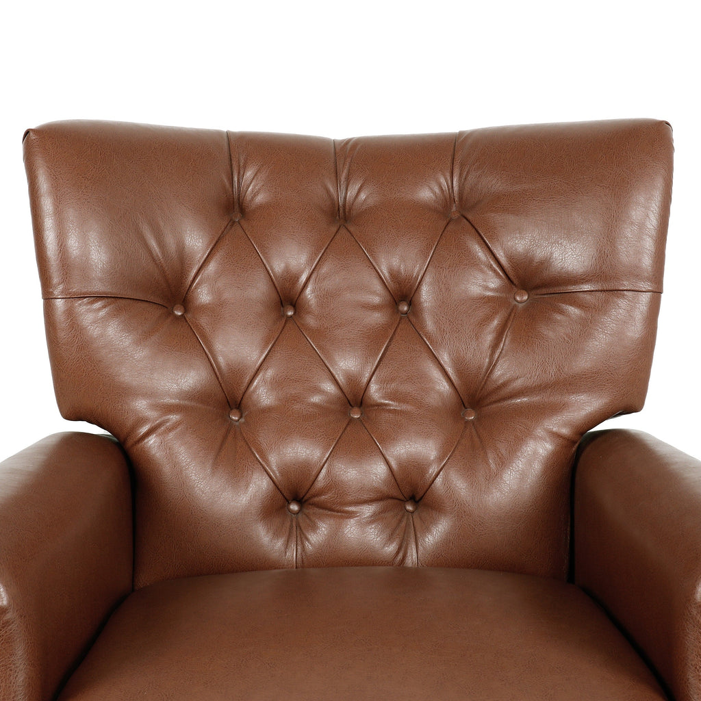 Fauteuil inclinable contemporain rembourré Callade par Christopher Knight Home
