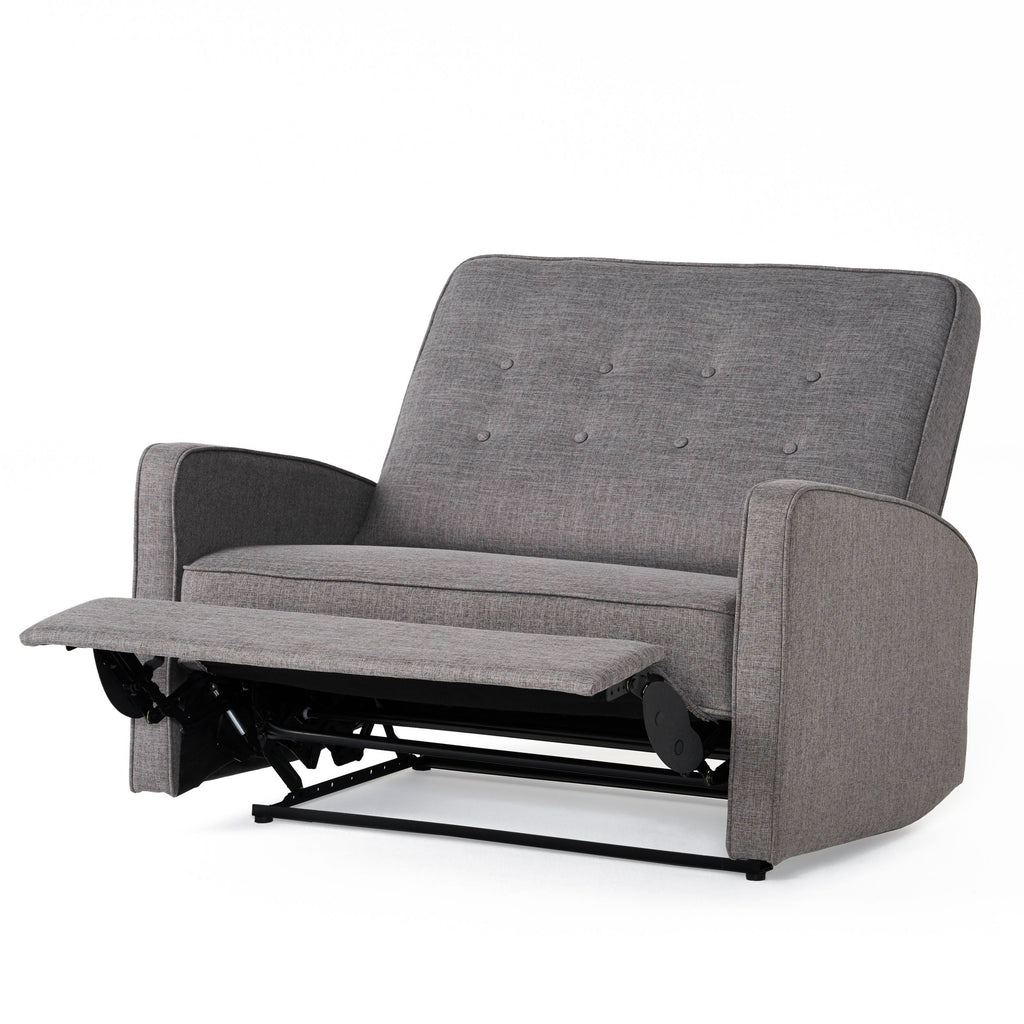 Fauteuil inclinable surdimensionné capitonné Calliope par Christopher Knight Home
