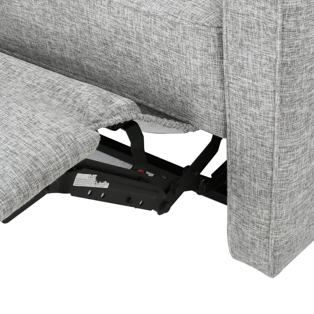 Fauteuil inclinable surdimensionné capitonné Calliope par Christopher Knight Home