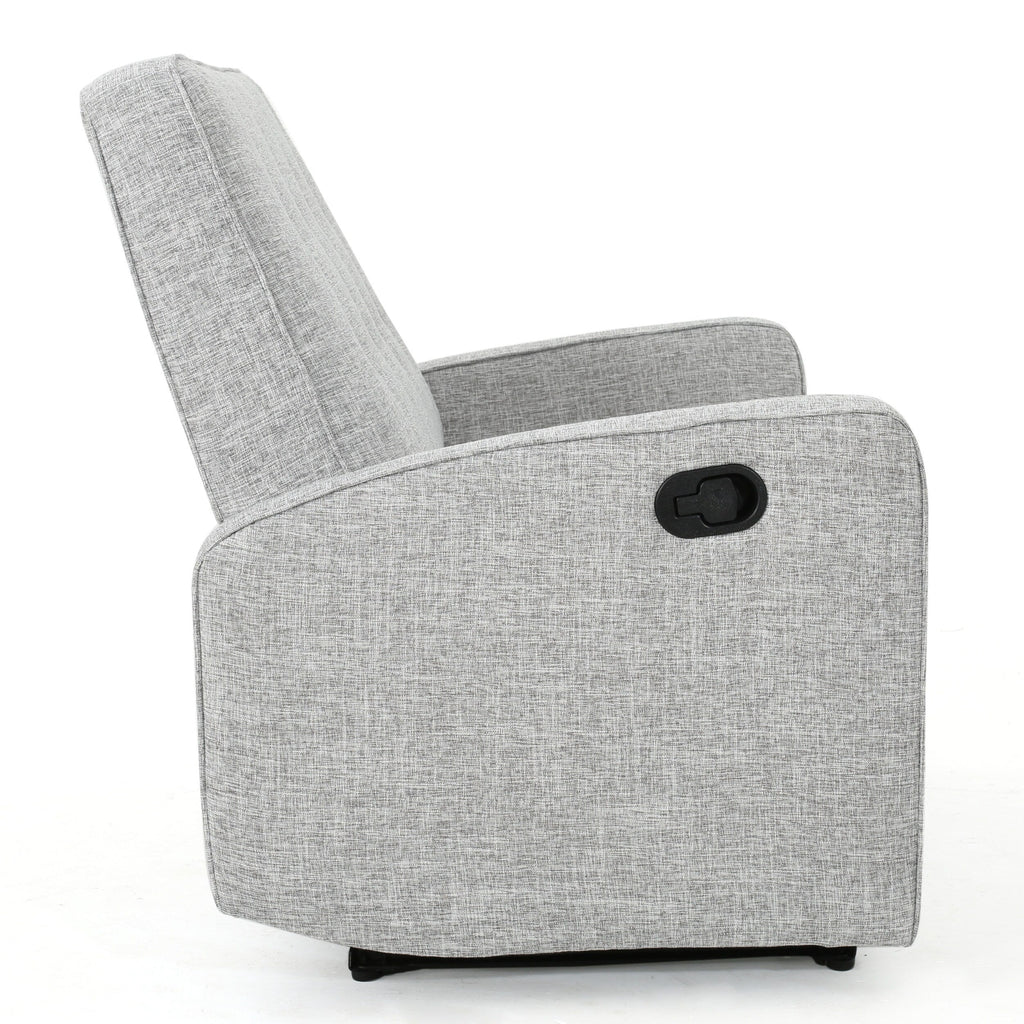 Fauteuil inclinable surdimensionné capitonné Calliope par Christopher Knight Home