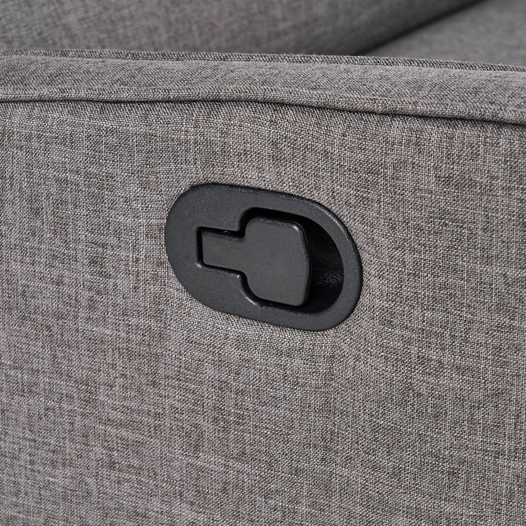 Fauteuil inclinable surdimensionné capitonné Calliope par Christopher Knight Home