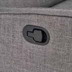 Fauteuil inclinable surdimensionné capitonné Calliope par Christopher Knight Home