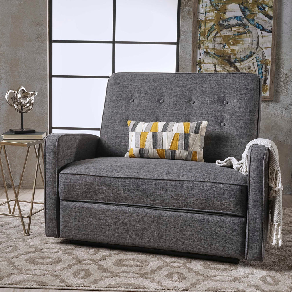 Fauteuil inclinable surdimensionné capitonné Calliope par Christopher Knight Home