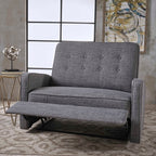 Fauteuil inclinable surdimensionné capitonné Calliope par Christopher Knight Home