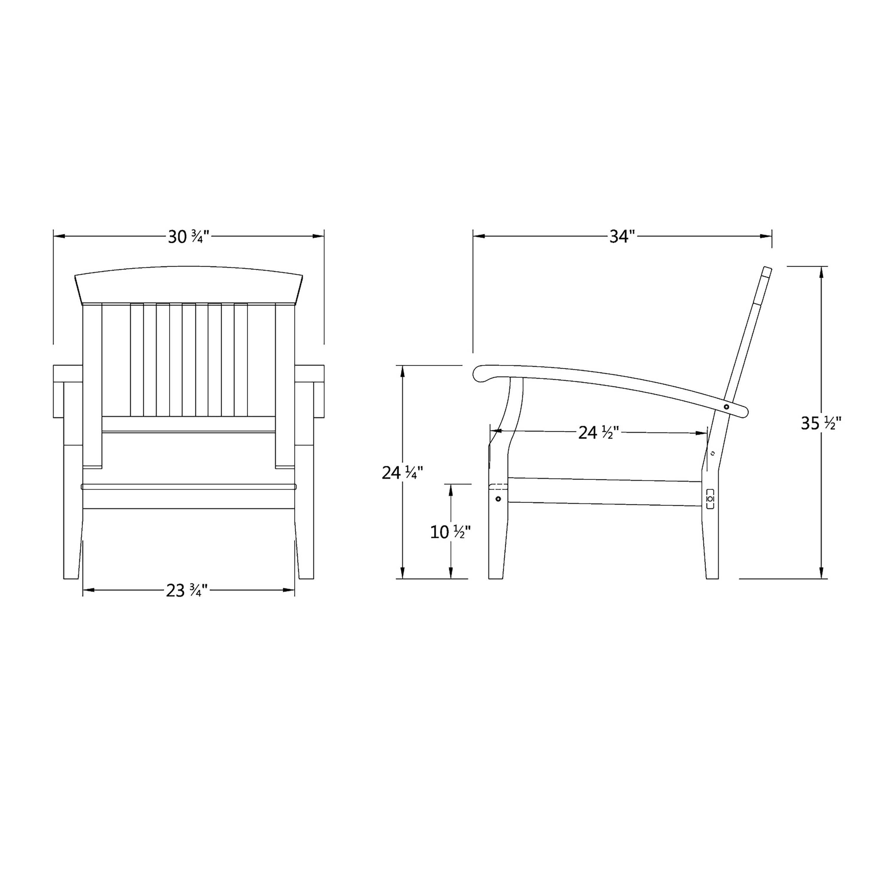 Ensemble de conversation Cambridge Casual Caterina 4 pièces en teck pour patio