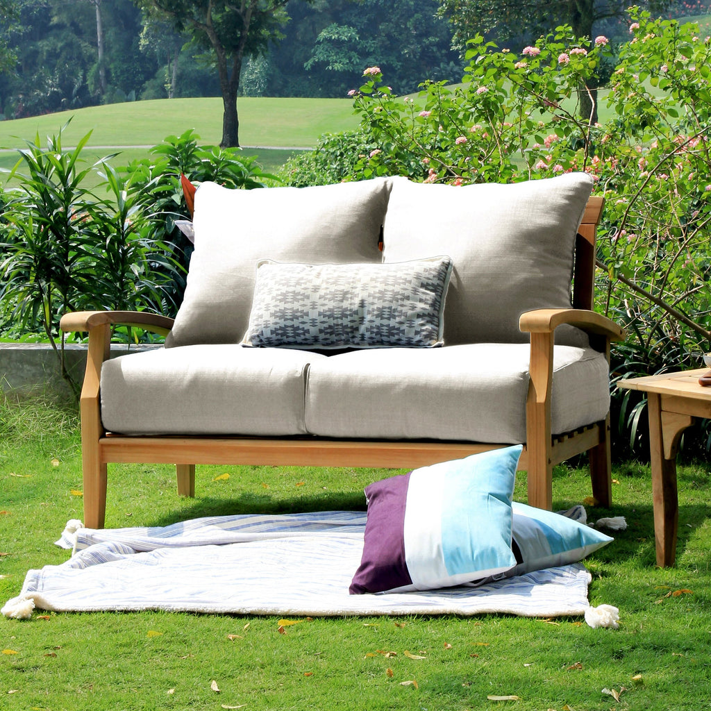 Ensemble de conversation Cambridge Casual Caterina 4 pièces en teck pour patio