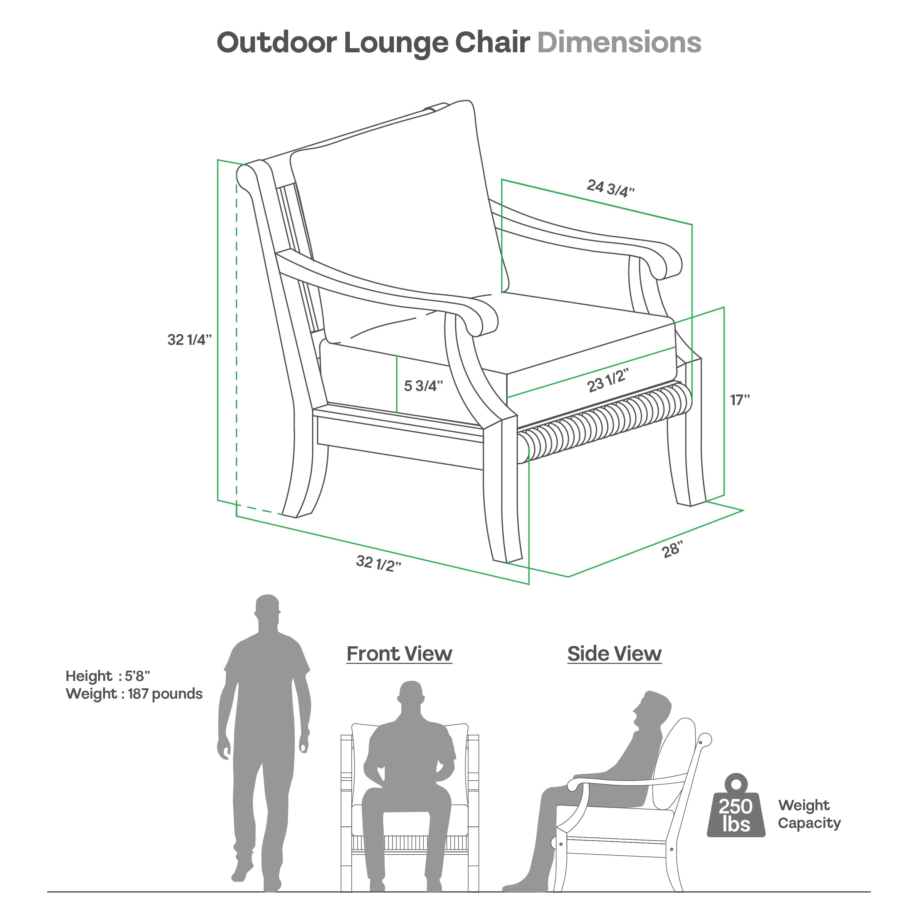 Ensemble de conversation d'extérieur Cambridge Casual Chara 3 pièces en bois de teck